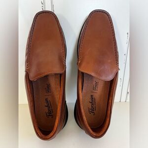 Florsheim Men's Tan Leather Slip-On Loafers